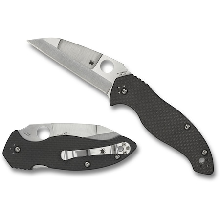 Spyderco 2024 Spyderco, Reveal V5, Canis, Carbon Fiber/G-10 Laminate SPY-C248CFP